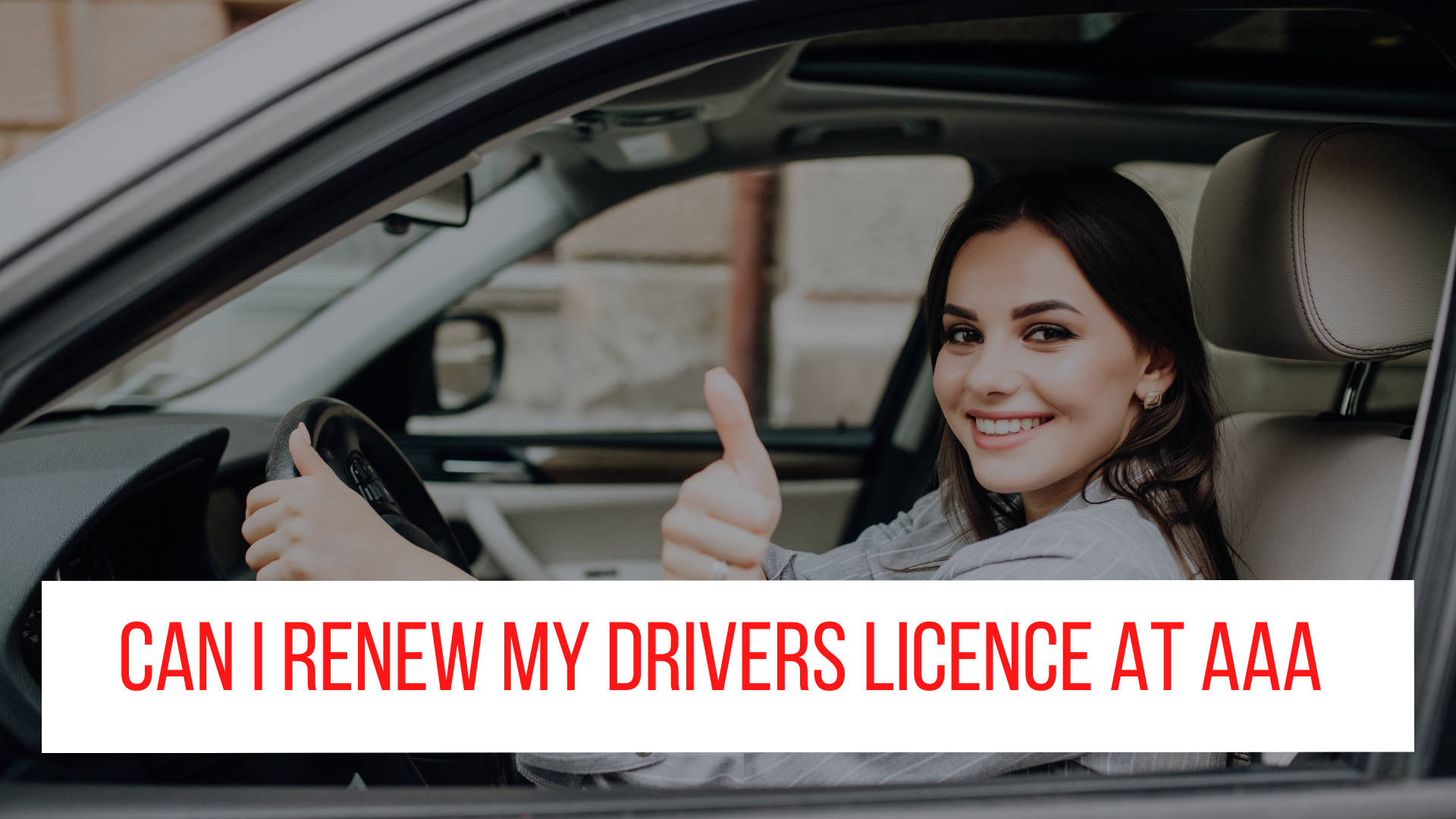 Can I Renew my Drivers Licence at AAA